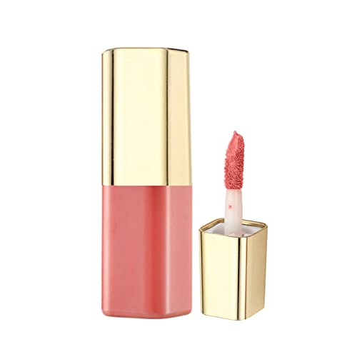 Wgust Max Clear Lip Gloss lystick со шминка за усни кадифено долготраен висок пигмент голи водоотпорен сјај за усни девојки
