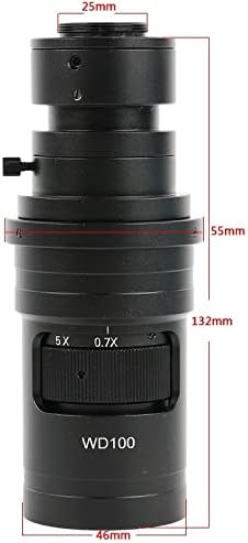 Комплет за додатоци за микроскоп за возрасни HD 5.0MP C монтирање електронски видео микроскоп 9 инчен LCD монитор за монитори