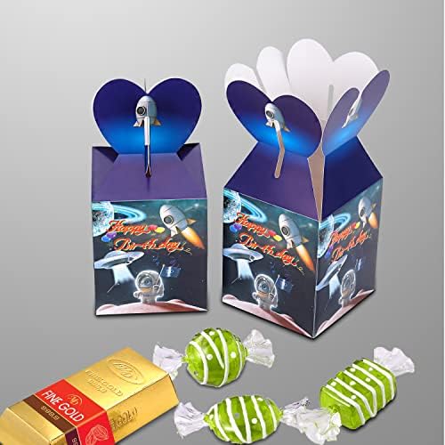 Зузу бум 20 парчиња Вселенски Забави Кутии За Бонбони,Кутии За Роденденска Забава,Кутии За Закуски За Роденденска Забава,материјали