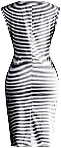 Летни макси фустани за жени 2023 година, модни жени лабави летни летни ракави со тркалезен врат Обичен лента за појас мини фустан