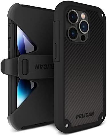 Пеликан Шилд Кевлар Серија-iPhone 13 Pro Случај 6.1 [Безжично Полнење Компатибилен] Заштитен Телефон Случај за iPhone 13 Pro