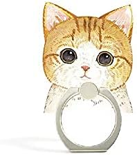 Kitty Телефонски држач за прстен стојат мачки смартфон за прсти на прсти, 2 парчиња