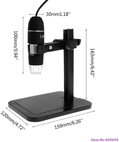 Продавница за мравки - Нов 2MP 1000X 8LED USB дигитален микроскоп Ендоскоп за зголемување на камерата HD CMOS сензор