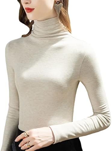 Тенок топло руно еластично женско влечење, пулвер, највисока зимска мека кошула
