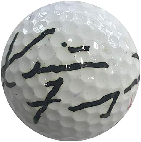 Кит Фергус автограмираше титулист 7 голф топка - автограмирани топки за голф