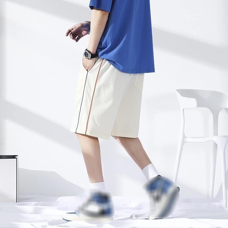 Хулус летни младински лабави широки шорцеви за нозе тинејџерски директна облека за бели спортски шорцеви