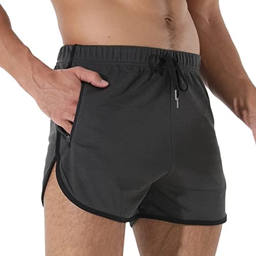 Машки обични панталони со цврста боја тренд на млади летни мажи за џемпери фитнес фитнес шорцеви шорцеви со големина 30