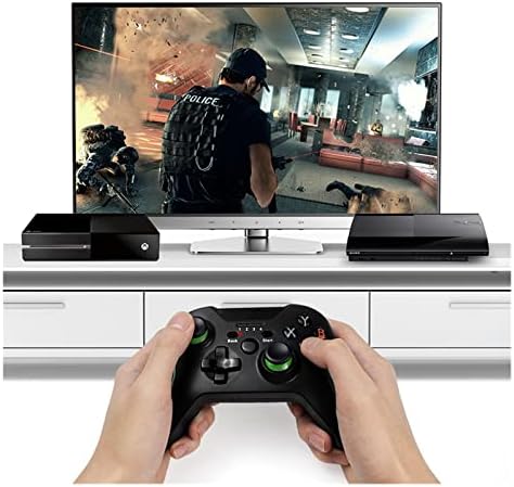 Hebbes 2.4G безжичен GamePad компатибилен со контролорот за игри Xbox One компатибилен со Xbox Series X S/PS3/Android паметен