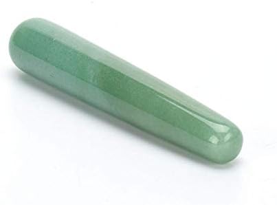 Мултиличко масичко стапче за акупунктурна терапија затегната третман со стапчиња за стапчиња за гребење, природна зелена