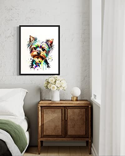 Постер за печатење на акварел за уметност, апстрактен wallиден уметнички декор за спална соба, дневна соба и бања, подароци