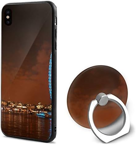 Captain Viking Custom Phone Case With Stand London London Eye Desktop Ring Molly Thrain Thard PC Тешка лесна заштита за заштита