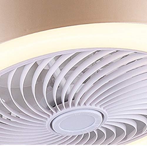 HSCW едноставен модерен вентилатор на таванот со светло со осветлување LED светлосна апликација и далечински управувач тавански