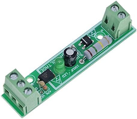 NHOSS 1-битен AC 220V Optocoupler Изолациониот модул модул напон за откривање на таблата Адаптивна 3-5V за PLC ISOLAMAMENTO