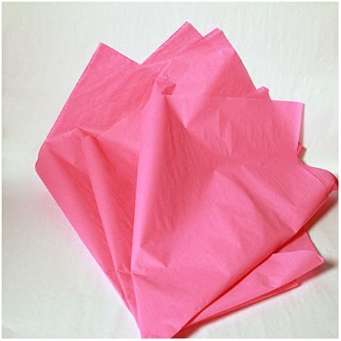 Топла Розова Хартија За Завиткување-480 Листови