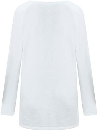 LuckyVibes скријте кошули за стомакот за жени пролет Св.Патрик Ден Туника врвови за носење со хеланки Обични маички лабави маици