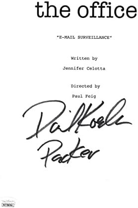 Дејвид Коехнер потпиша испишана ТВ -скрипта Канцеларијата JSA Сведокот Пакер