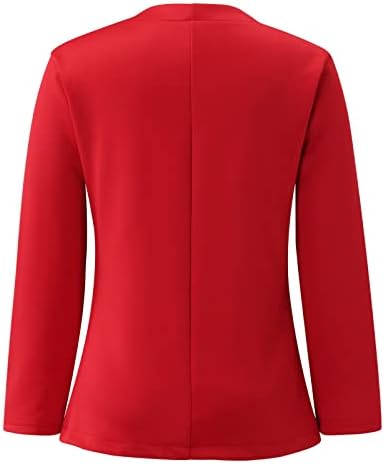 Балаки Блејзер јакни за жени професионално копче за надворешна облека надолу јакна лето моден блејзер костум