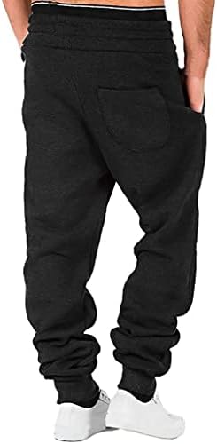 Машка тешка категорија на малолетни товари, еластични половини, атлетски панталони, обични панталони со џогер со џебови