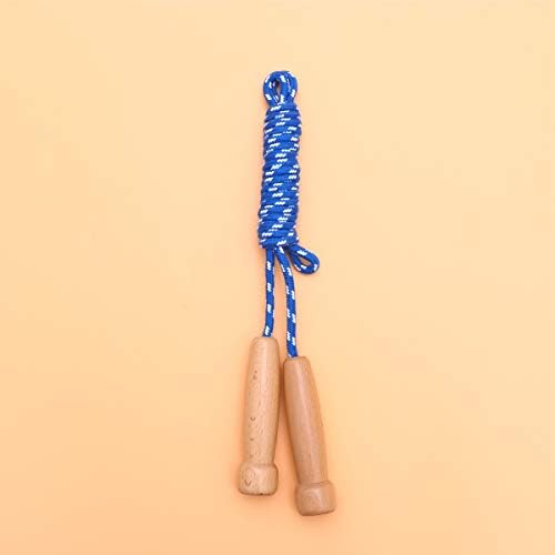 Абаодам дрвена рачка скок јаже скокање спорт спортска опрема скок прескокне јаже за ученици од училиштата деца деца