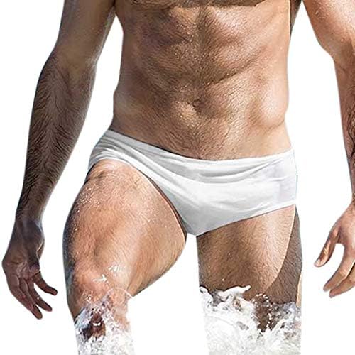 Летни брифинзи за пливање за мажи Еластична табла за половината Сурфање шорцеви мажи што дишат 3Д печатени удобни бикини спортски