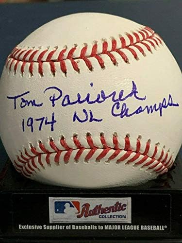 Том Пачиорек Лос Анџелес Доџерс 1974 Нл Шампионите Потпишаа Омл Бејзбол-Автографски Бејзбол Топки