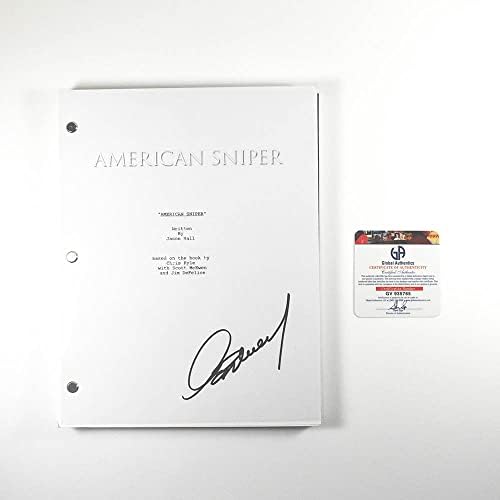 Клинт Иствуд Американска снајперска скрипта потпиша автограмирана автентична „ГА“ COA
