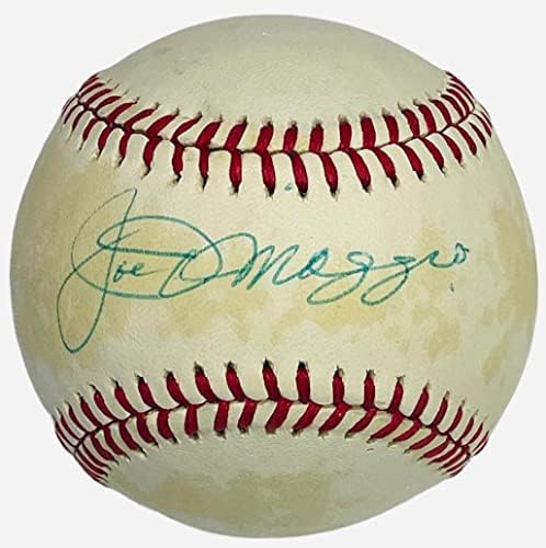 Џо Димаџо Автограм Официјална Американска Лига Ли Мекфејл Џуниор Бејзбол - Автограм Бејзбол