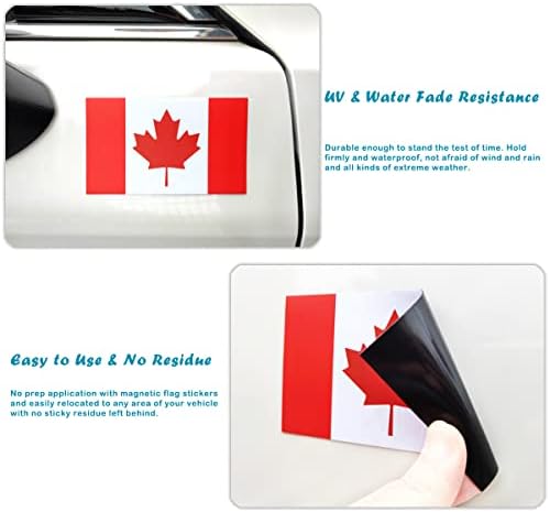 JBCD Канада Канадски Знаме Магнет Налепница-За Автомобил Камион или SUV