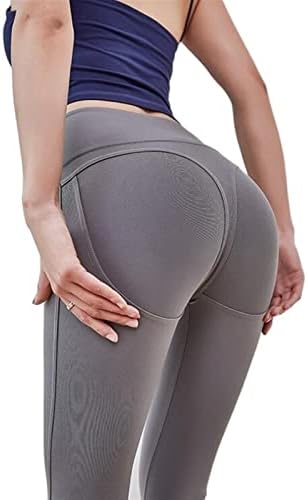 тренингот панталони жени жени јога панталони колкови до високи хеланки на половината женски женски бргу суви спортски панталони