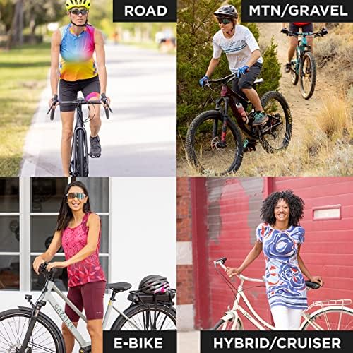 Тери Вејфарр долги шорцеви за велосипеди долги велосипеди за жени, сложени шорцеви за компресија, UPF 50+, повеќедневни шорцеви