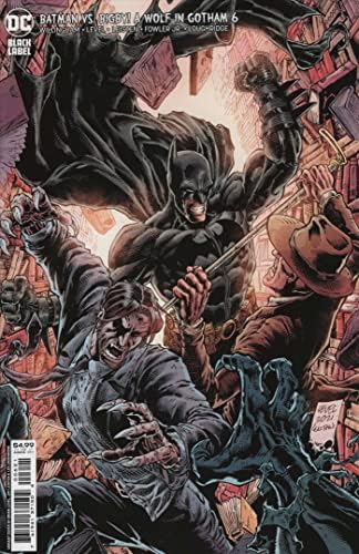 Бетмен Наспроти Бигби! Волк во готам 6А ВФ/НМ; ДЦ стрип | картон