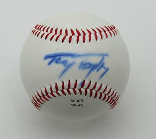 Тони Тејлор Филаделфија Филис автограмираше/потпиша официјален бејзбол во лигата - автограмирани бејзбол