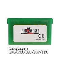 Romgame 32 Bit Handheld Console Video Game Cartridge картичка Final Fantasy VI Advance Eng/FRA/DEU/ESP/ITA јазик EU верзија