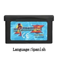 Romgame 32 битни рачни конзоли видео игри кертриџ картичка Mega Man Series Eu верзија Megaman Zero ESP