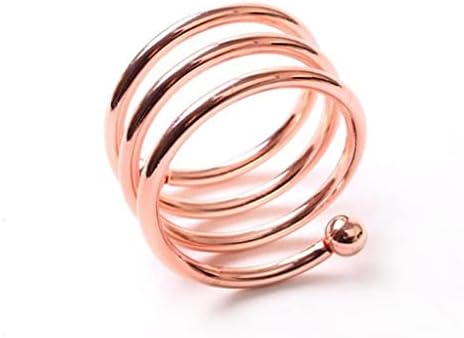 XJJZS метална салфетка прстен прстен прстен за почеток на салфетка за салфетка (боја: в, големина